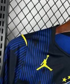 Maglia Brazil Away Manica Lunga 2024/25 Versione Tifoso tessuto traspirante