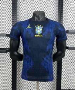 Maglia Brazil Away 2024/25 Versione Giocatore vista frontale completa