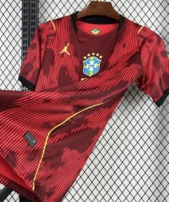 Maglia Brazil Keeper 2024/25 Versione Tifoso dettaglio stemma ricamato