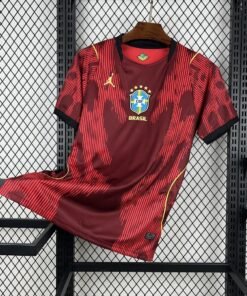 Maglia Brazil Keeper 2024/25 Versione Tifoso vista frontale completa