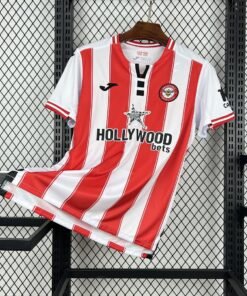 Maglia Brentford Home 2025/26 Versione Tifoso vista frontale completa