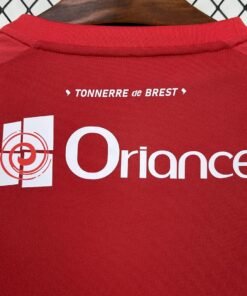 Maglia brest Home 2024/25 Versione Tifoso dettaglio stemma ricamato