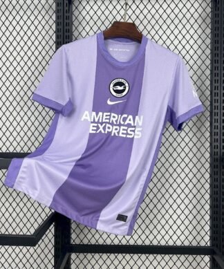 Maglia Brighton Away 2025/26 Versione Tifoso vista frontale completa