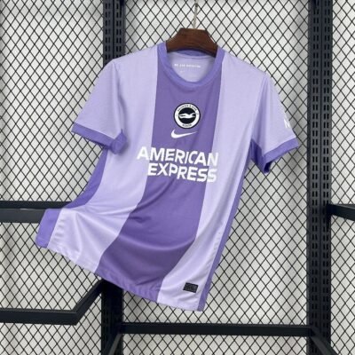 Maglia Brighton Away 2025/26 Versione Tifoso vista frontale completa