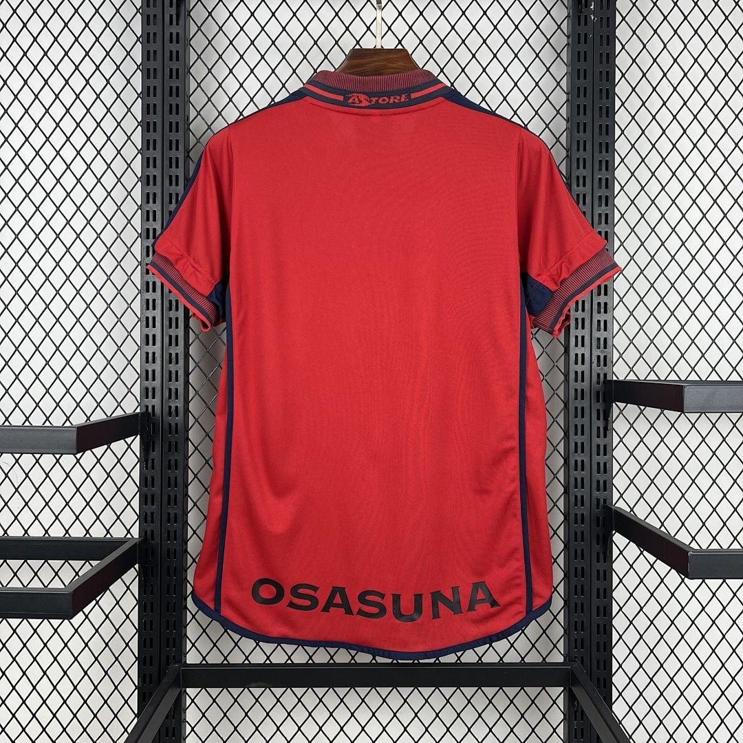 Maglia ca osasuna retro - Maglia CA Osasuna Home 2000/01 Retro vista posteriore
