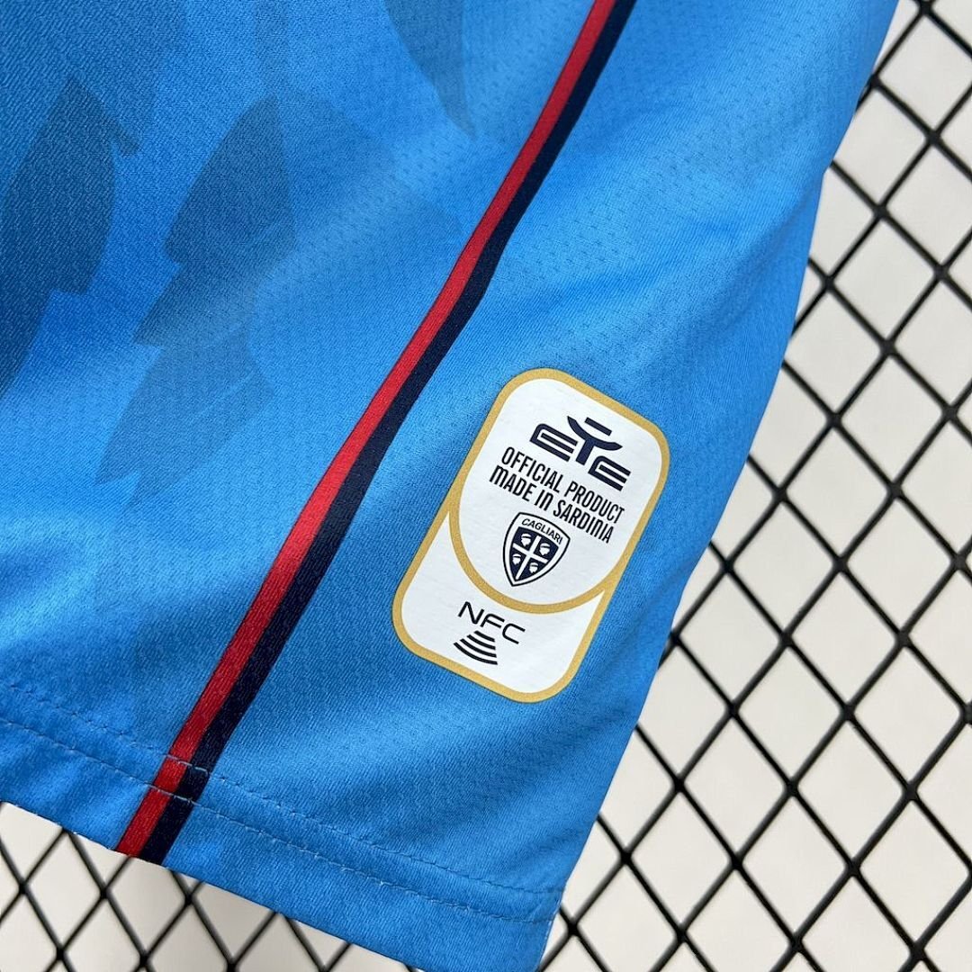 Maglia Cagliari Calcio Third 2025/26 Versione Tifoso vista laterale
