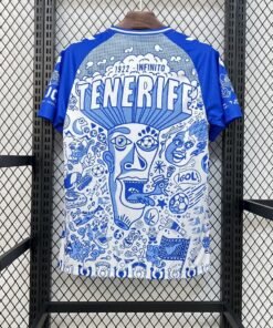 Maglia CD Tenerife Home 2025/26 Versione Tifoso vista posteriore