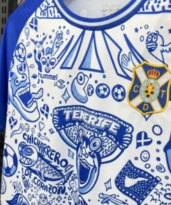 Maglia CD Tenerife Home 2025/26 Versione Tifoso tessuto traspirante