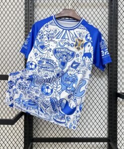 Maglia CD Tenerife Home 2025/26 Versione Tifoso vista frontale completa