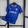 Maglia Chelsea Home 2025/26 Versione Tifoso vista frontale completa