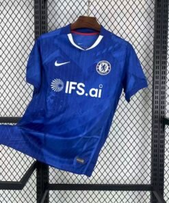 Maglia Chelsea Home 2025/26 Versione Tifoso vista frontale completa