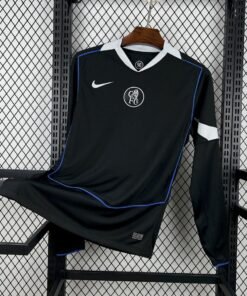 Maglia Chelsea Third Manica Lunga 2025/26 Versione Tifoso vista frontale completa
