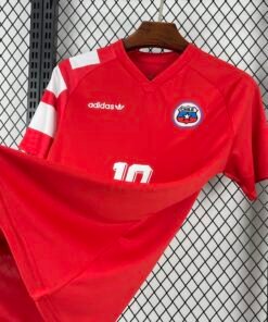 Maglia chile retro - Maglia Chile Home 2024/25 Retro dettaglio stemma ricamato