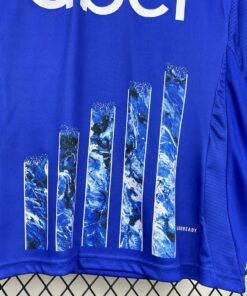 Maglia Como 1907 Home 2024/25 Versione Tifoso vista laterale