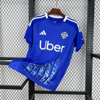 Maglia Como 1907 Home 2024/25 Versione Tifoso vista frontale completa
