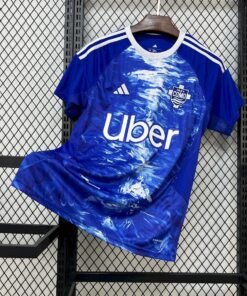 Maglia Como 1907 Home 2025/26 Versione Tifoso vista frontale completa