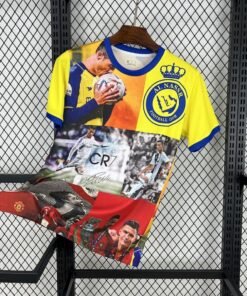 Maglia Cristiano Ronaldo Home 2025/26 Versione Tifoso vista frontale completa