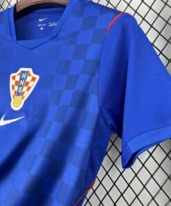 Maglia Croatia Away 2024/25 Versione Tifoso tessuto traspirante