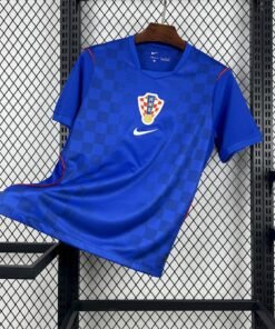 Maglia Croatia Away 2024/25 Versione Tifoso vista frontale completa