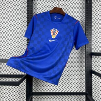 Maglia Croatia Away 2024/25 Versione Tifoso vista frontale completa