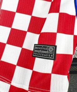 Maglia Croatia Home 2024/25 Versione Tifoso tessuto traspirante