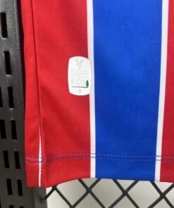 Maglia Crystal Palace Home 2025/26 Versione Tifoso tessuto traspirante