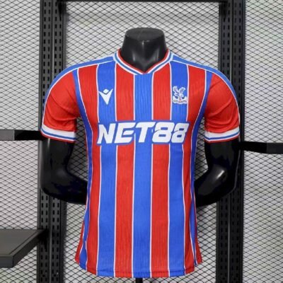 Maglia Crystal Palace Home 2025/26 Versione Giocatore vista frontale completa
