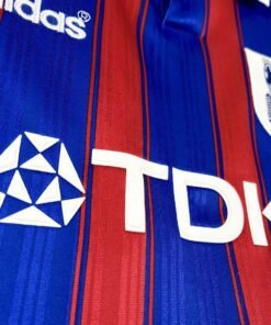 Maglia crystal palace retro - Maglia Crystal Palace Home 1996/98 Retro dettaglio stemma ricamato
