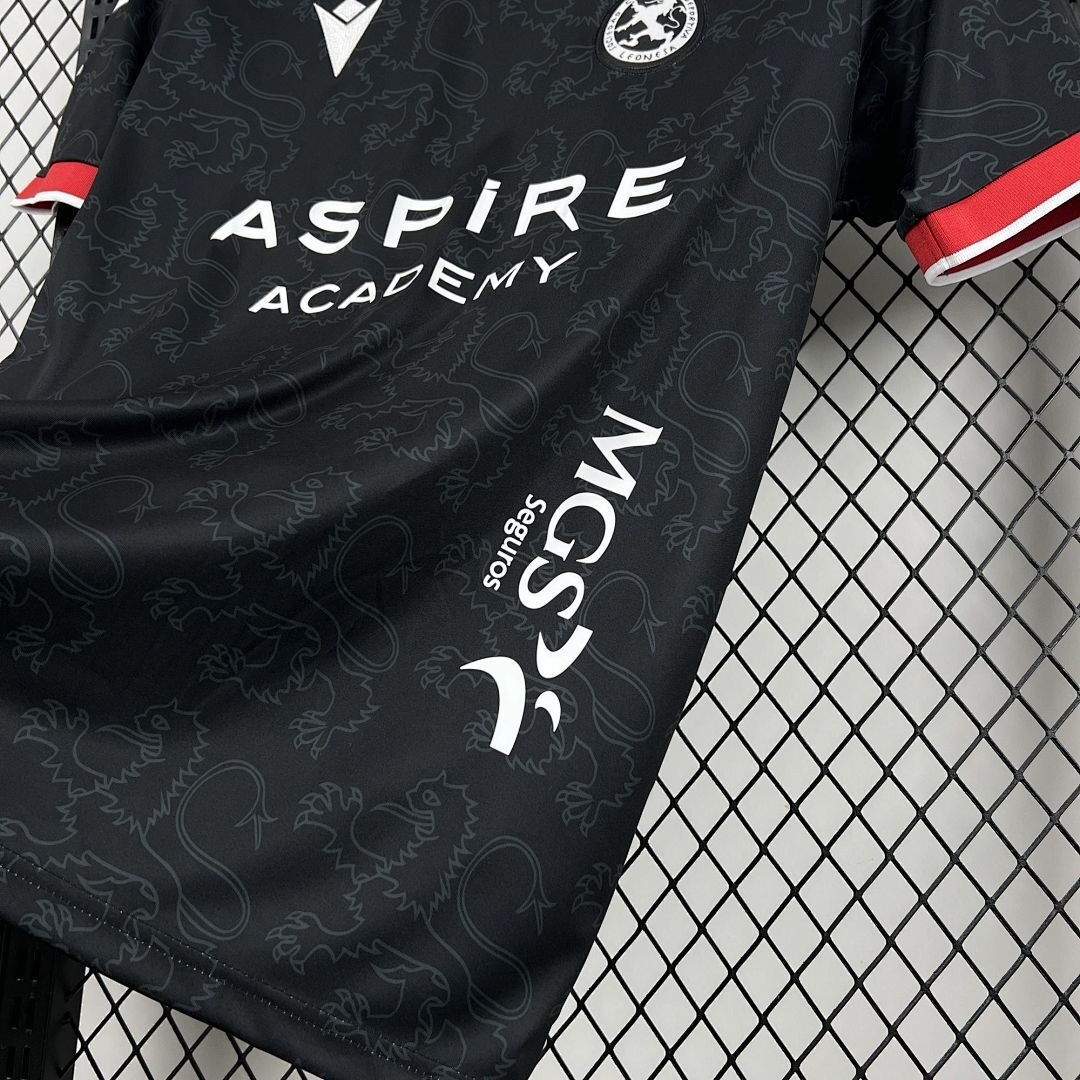 Maglia Cultural Leonesa Away 2025/26 Versione Tifoso vista laterale