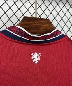Maglia Czech Republic Home 2024/25 Versione Tifoso vista posteriore