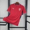 Maglia Czech Republic Home 2024/25 Versione Tifoso vista frontale completa