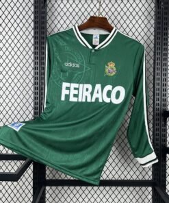 Maglia deportivo retro - Maglia Deportivo Away Manica Lunga 1999/00 Retro vista frontale completa