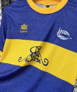 Maglia deportivo retro - Maglia Deportivo Home 2000/01 Retro tessuto traspirante