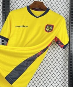 Maglia Ecuador Home 2024/25 Versione Tifoso vista laterale