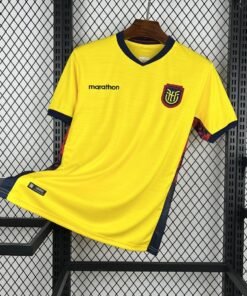 Maglia Ecuador Home 2024/25 Versione Tifoso vista frontale completa