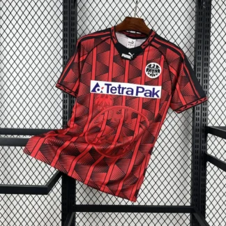 Camiseta eintracht Frankfurt retro - Camiseta Eintracht Frankfurt Home 1995/96 Retro vista frontal completa