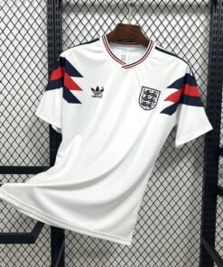Maglia England Home 2024/25 Versione Tifoso vista frontale completa