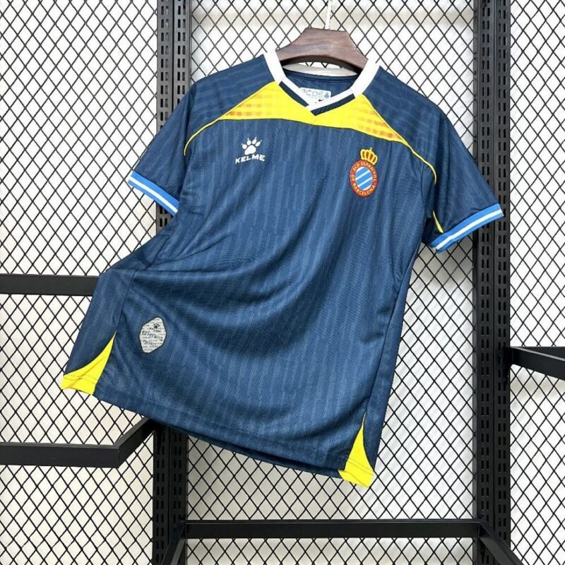 Maglia Espanyol Third 2025/26 Versione Tifoso vista frontale completa