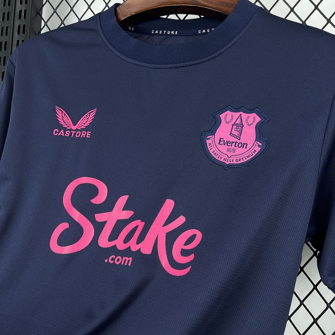 Maglia Everton Home 2025/26 Versione Tifoso vista laterale