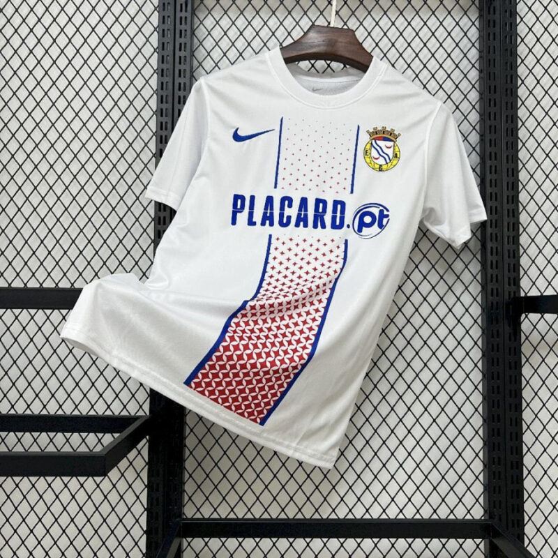 Camiseta FC Alverca Away 2025/26 Versión Aficionado vista frontal completa