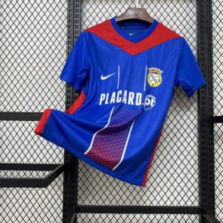 Maglia FC Alverca Home 2025/26 Versione Tifoso vista frontale completa
