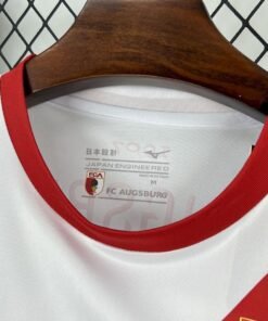 Maglia FC Augsburg Home 2025/26 Versione Tifoso tessuto traspirante