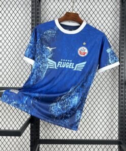Maglia FC Hansa Rostock Home 2025/26 Versione Tifoso vista frontale completa