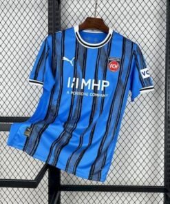 Maglia FC Heidenheim Away 2025/26 Versione Tifoso vista frontale completa