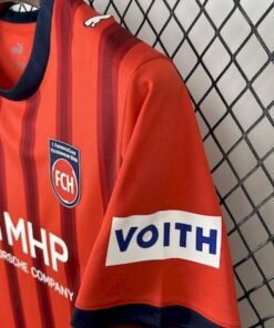 Maglia FC Heidenheim Home 2025/26 Versione Tifoso vista laterale