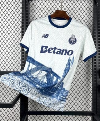 Maglia FC Porto Home 2025/26 Versione Tifoso vista frontale completa