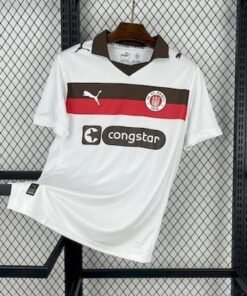 Maglia FC St. Pauli Away 2025/26 Versione Tifoso vista frontale completa