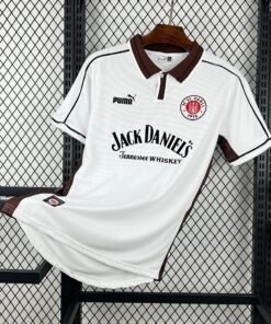Maglia fc st. pauli retro - Maglia FC St. Pauli Home 1999/00 Retro vista frontale completa