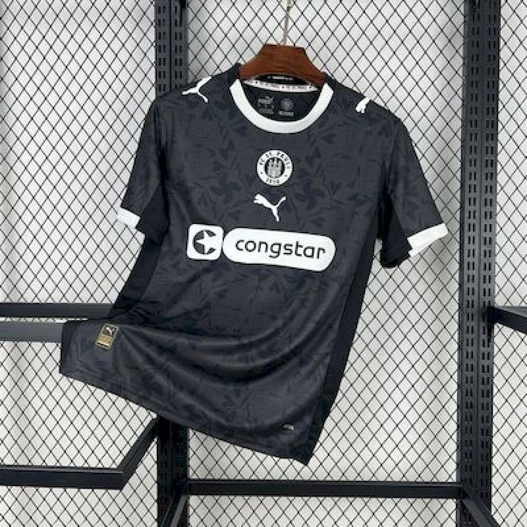 Maglia FC St. Pauli Third 2025/26 Versione Tifoso vista frontale completa