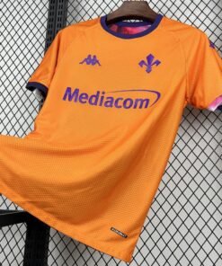 Maglia Fiorentina Home 2025/26 Versione Tifoso vista laterale